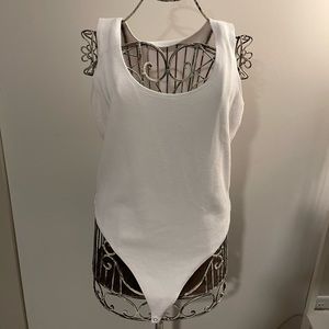 Good American Feel Good White Bodysuit
